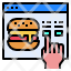 website-hamburger-food-menu-hand-restaurant-order-icon