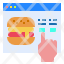 website-hamburger-food-menu-hand-restaurant-order-icon