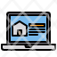 website-laptop-real-estate-icon