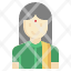 woman-ethnic-indian-traditional-people-icon