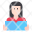 woman-girl-avatar-reading-student-education-book-store-icon