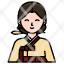 woman-korean-hanbok-traditional-clothing-nation-korea-icon