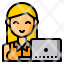 woman-working-laptop-use-girl-icon
