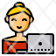 woman-working-laptop-user-business-icon