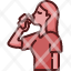 womendrinking-water-drink-healthy-avatar-glass-self-care-icon
