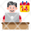 work-from-home-calendar-worker-icon