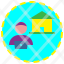 work-from-homehome-online-working-icon
