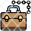 workaholic-filloutline-briefcase-employee-chain-icon