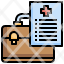 workaholic-filloutline-health-briefcase-medical-business-icon
