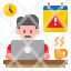 worker-warning-time-management-clock-icon