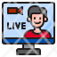 worker-work-from-home-live-vdo-call-icon