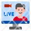 worker-work-from-home-live-vdo-call-icon