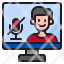 worker-work-from-home-mute-vdo-call-icon
