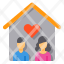 working-at-home-love-freelance-heart-family-icon