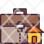 working-at-homeat-bag-home-house-icon