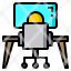 working-chair-desk-monitor-online-icon