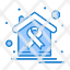 world-day-cancer-health-house-icon