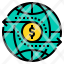 world-exchange-money-icon