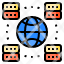 worldwide-database-storage-server-network-icon