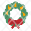 wreath-christmas-ribbon-celebration-xmas-icon