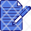 write-document-agreement-writing-script-icon