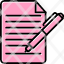 write-document-agreement-writing-script-icon