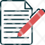 write-document-agreement-writing-script-icon