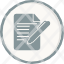 write-document-agreement-writing-script-icon