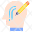 writing-mind-thought-user-human-brain-icon