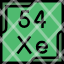 xenon-periodic-table-chemistry-metal-education-science-element-icon