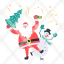 xmas-santa-claus-fun-snowman-fireworks-celebration-christmas-icon