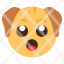 yawn-dog-animal-wildlife-emoji-face-icon
