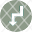 zigzag-arrow-arrowdirections-navigation-snake-turn-icon
