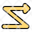 zigzag-direction-pointer-arrows-icon