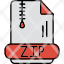 zip-document-file-format-page-icon