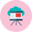 presentaion-board-cloud-education-learning-online-training-icon