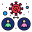 bacteria-man-people-transmission-icon