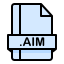 aim-file-format-extension-document-icon