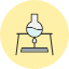 bulb-candle-burnner-experiment-and-icon