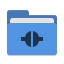 folder-blue-remote-icon