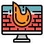 firewall-wall-infrastructure-fire-concrete-icon