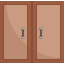 wooden-double-door-home-view-room-furniture-icon