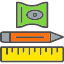 pen-pencil-ruler-stationery-icon