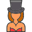 assistant-avatar-female-magician-profession-woman-icon