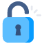 encryption-unlock-padlock-latch-bolt-icon