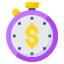 time-is-money-business-time-efficiency-productivity-investment-time-icon