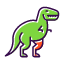 dinosaur-animal-carnivore-fossil-predator-tyrannosaurus-wild-icon