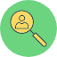 searchavatar-find-person-search-user-profile-human-resources-job-recruitment-icon-icon