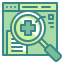 search-doctor-diagnose-information-magnifier-computer-health-icon