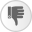 disagree-dislike-no-vote-thumbs-down-icon